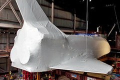 NASA защитит Трансфер пластиковой оберткой