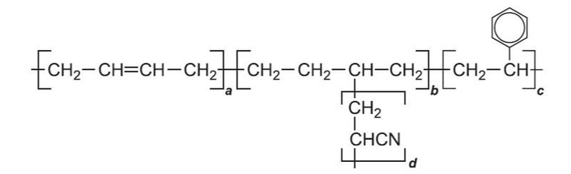 Изображение химической структуры АБС